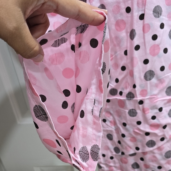 Alfani Pink Polka Dot Pajama Pants Woman's Size L - Picture 6 of 14